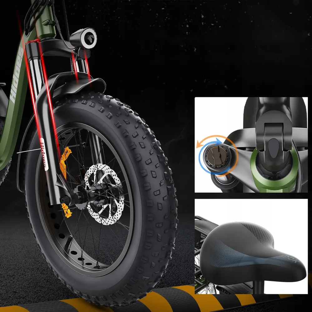 Hidoes HD-ET1 Bici Elettrica Fuoristrada image 11