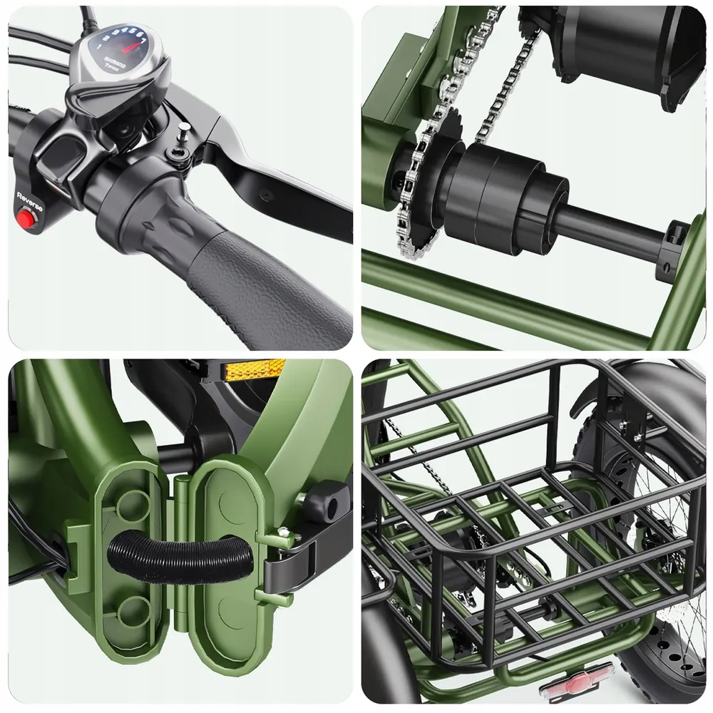 Bici elettrica Hidoes HD-ET1 750W con batteria inclusa