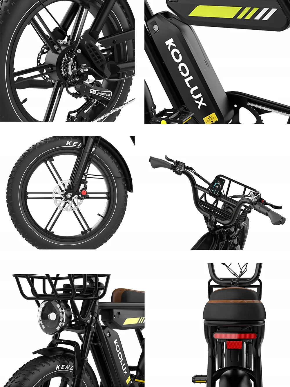 KOOLUX 750W con telaio taglia M per ciclisti di media statura