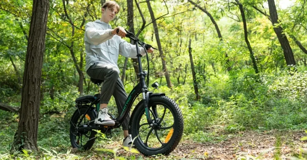 Bici elettrica KOOLUX BK6S con ruota da 20 pollici e motore 500W