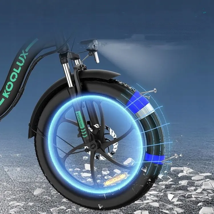E-bike KOOLUX BK6S senza marchio visibile, modello potente