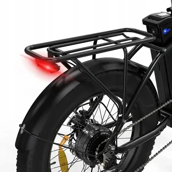Motore da 500W sulla bici elettrica KOOLUX BK6S per alta velocità
