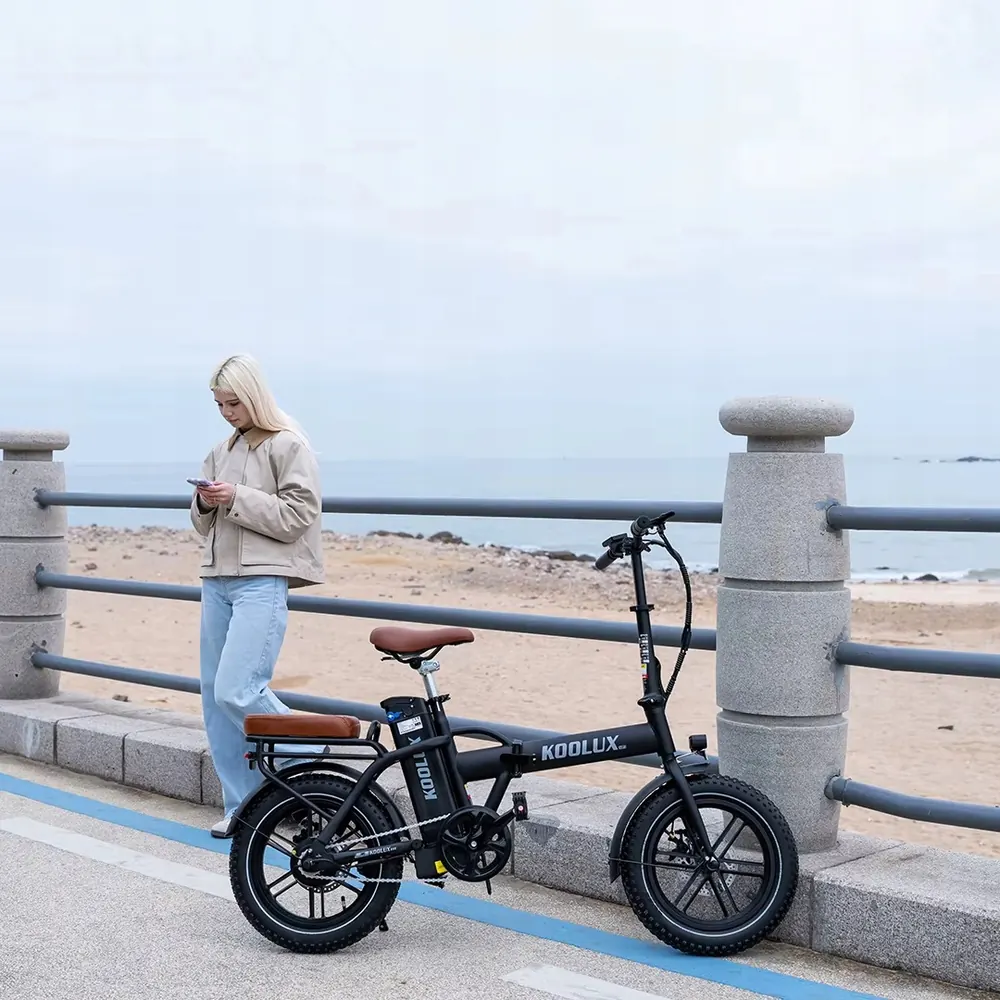 KOOLUX X10 bici elettrica pieghevole dal peso di 25.62 kg