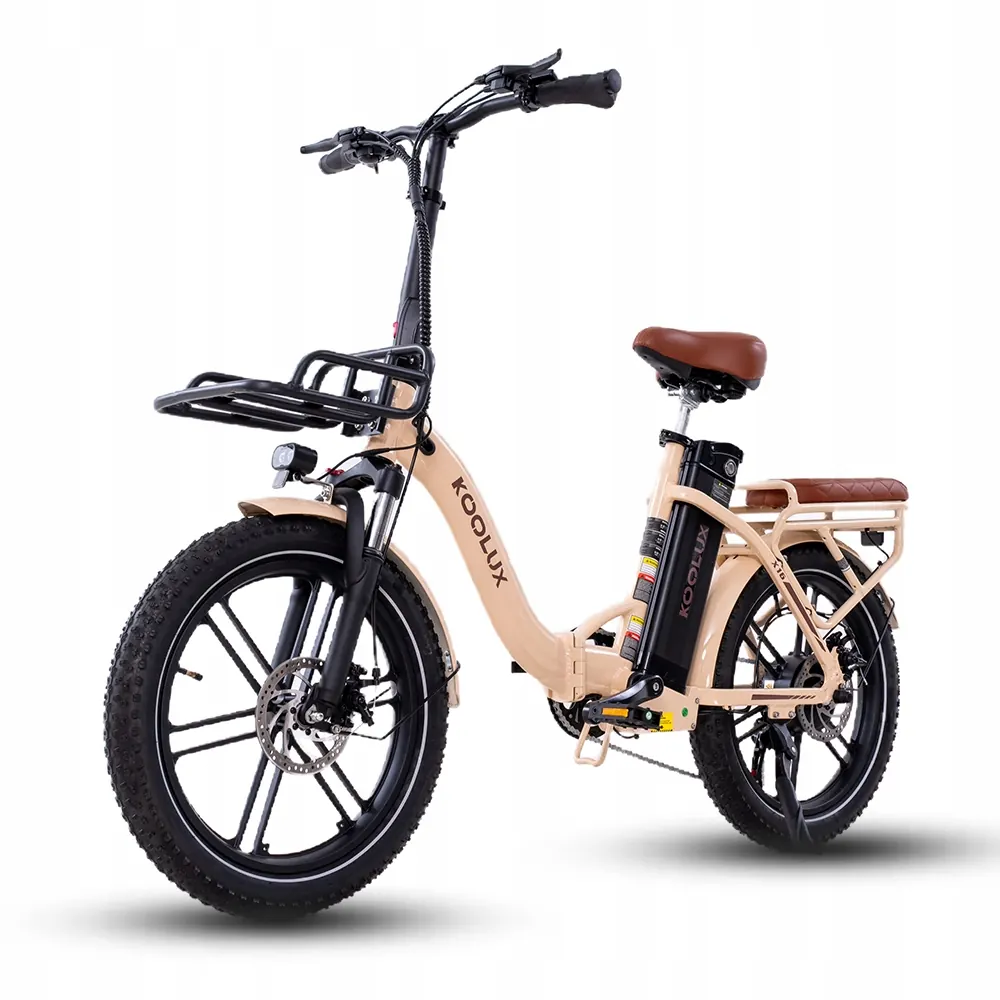 KOOLUX X16 con imballaggio originale, bici elettrica pieghevole 500W