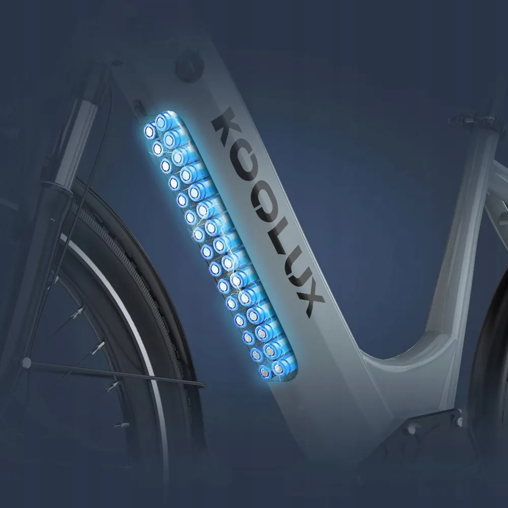 KOOLUX X2 con motore da 500W, velocità massima 45 km/h e batteria 48V 15Ah