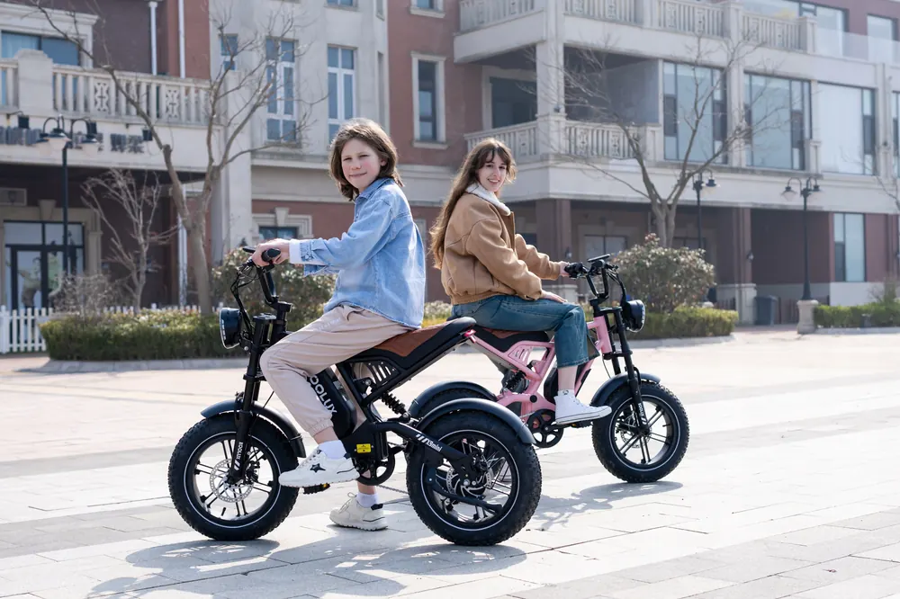Cambio a 6 velocità della bici elettrica Koolux X9 Mini