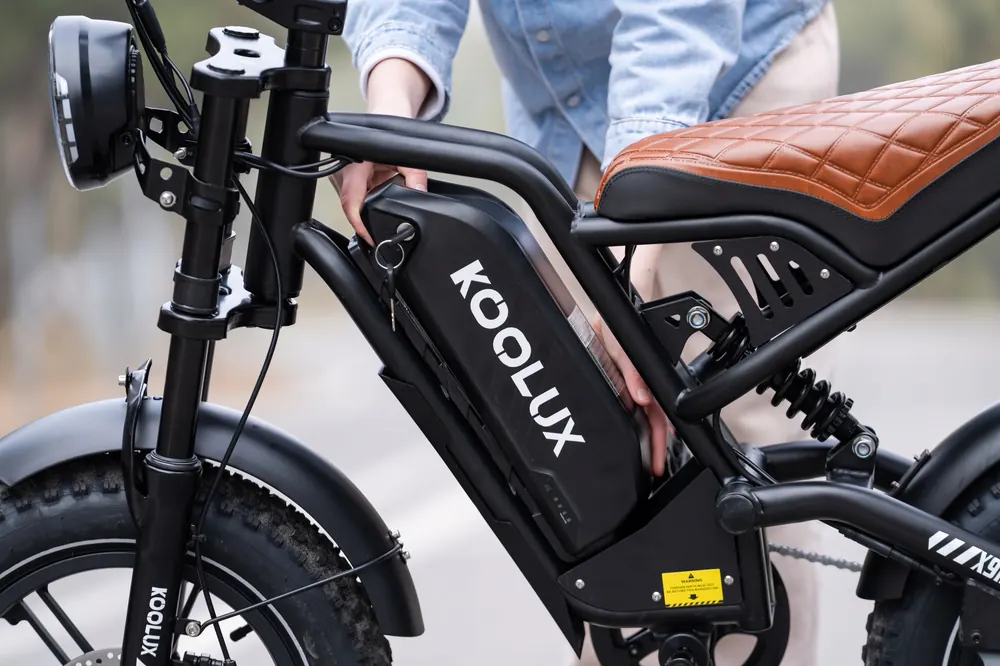 Bici elettrica unisex Koolux X9 Mini per adulti