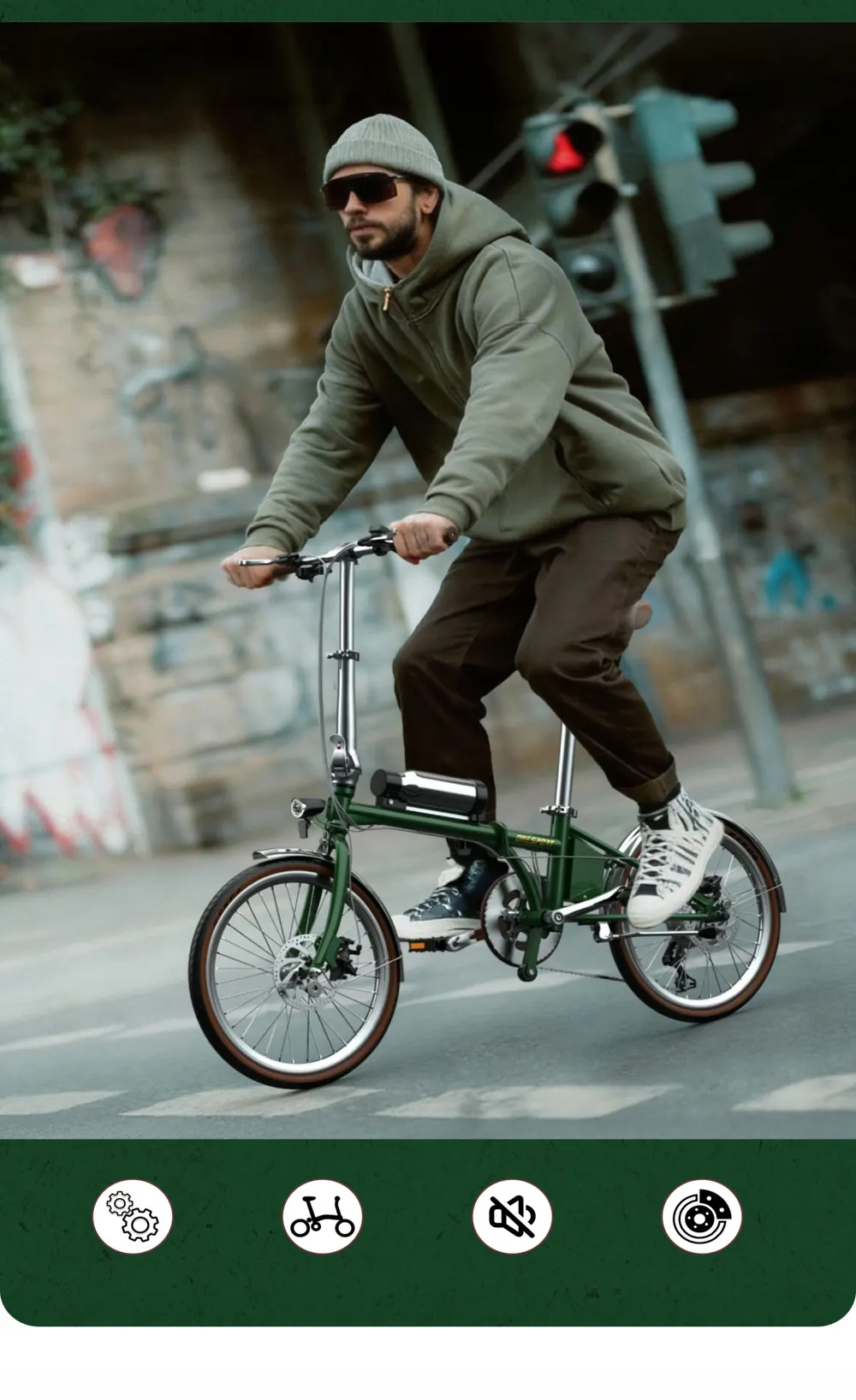 ONESPORT OT02 PRO Bici Elettrica Urbana Leggera image 9