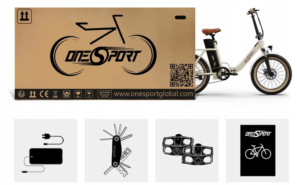ONESPORT OT16-2 Bici Elettrica Pieghevole image 13