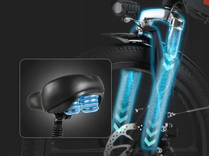 Ruota da 20 pollici della bici elettrica pieghevole SAMEBIKE 20LVXD30-II