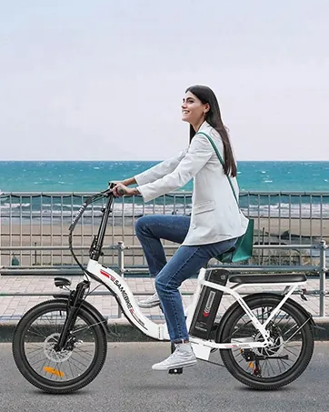 SAMEBIKE CY20 modello CY20-FT bici elettrica pieghevole