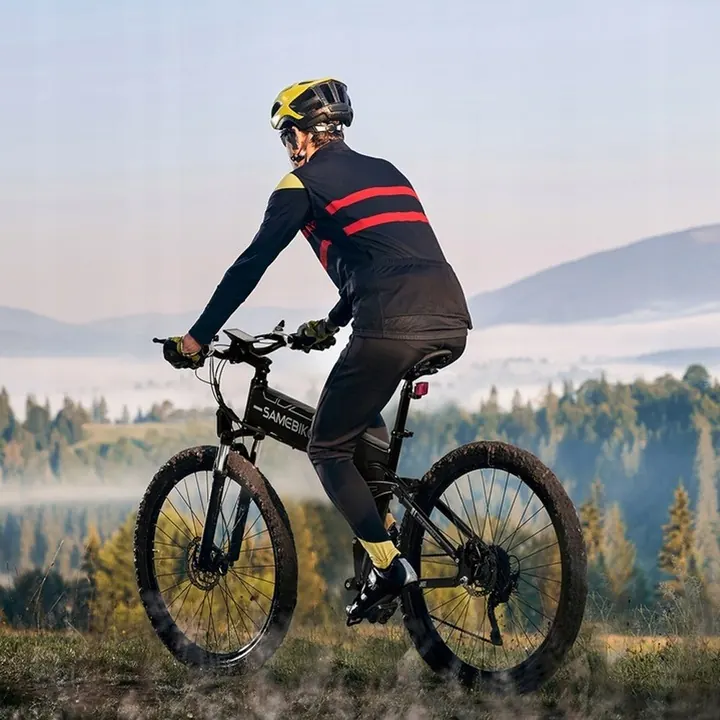 Bici elettrica pieghevole SAMEBIKE LO26-II-FT-YD con batteria 48V 14Ah e motore 900W.