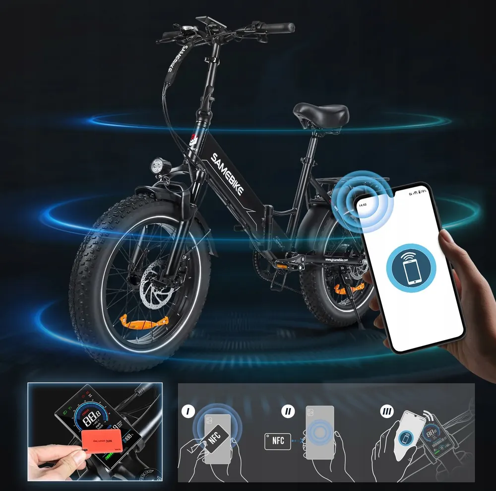 SAMEBIKE LOTDM200-II City E-Bike image 7