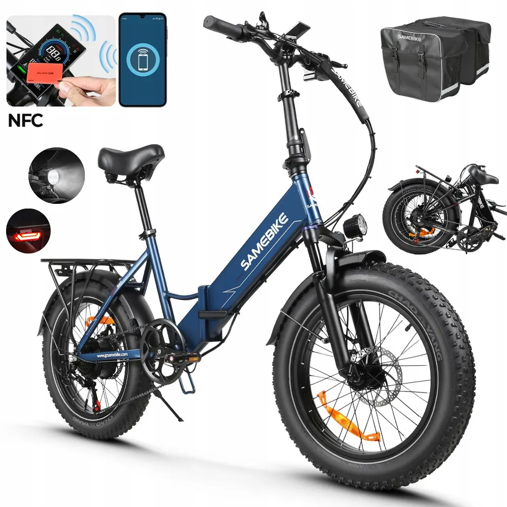 SAMEBIKE LOTDM200-II con ruote 20 pollici e sistema NFC per sblocco
