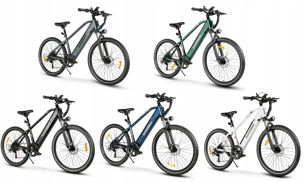SAMEBIKE RS-A01 MEN1.0 bici elettrica 500W 36V 15Ah 90km SHIMANO preassemblata e regolata