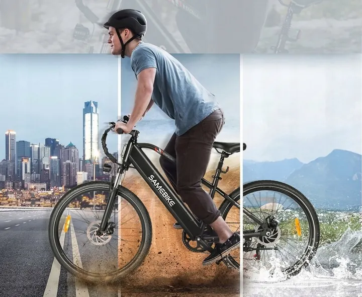 Bici elettrica unisex SAMEBIKE RS-A01 MEN1.0 500W 36V 15Ah 90km SHIMANO