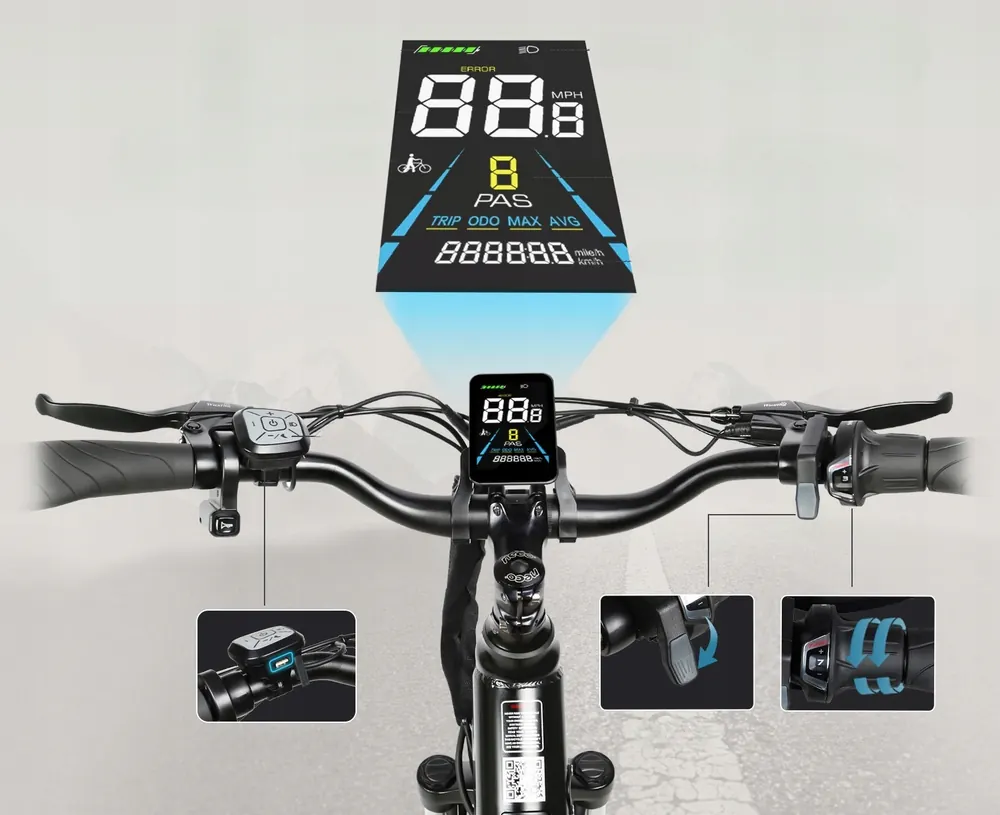 SAMEBIKE RS-A01 Pro E-Bike 26" image 11