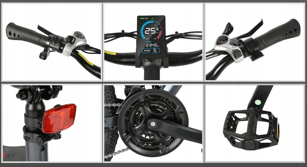 SAMEBIKE SY26-II MTB Elettrica image 9