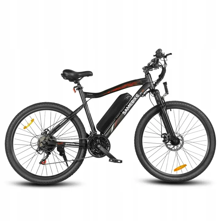 Logo Samebike sul telaio della bici elettrica SY26-II 500W 36V
