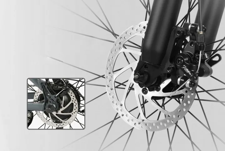 Modello Samebike SY26-II bici elettrica MTB con motore 500W e batteria 13AH