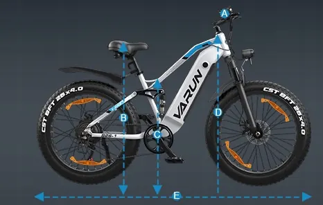 VARUN S26-1 E-MTB Elettrica image 15
