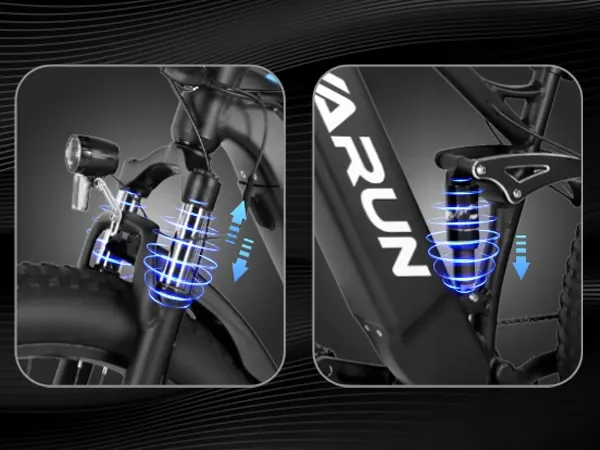 E-bike VARUN unisex con telaio robusto per fuoristrada