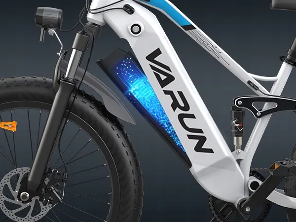 Telaio taglia L della e-bike VARUN 26X4.0 per ciclisti alti