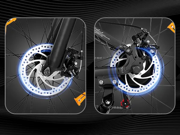 Bici elettrica VARUN 26X4.0 con motore 250W su sentiero sterrato