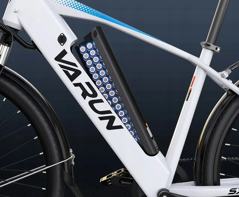 Varun S700-1 bici elettrica 250W potenza nominale bianca