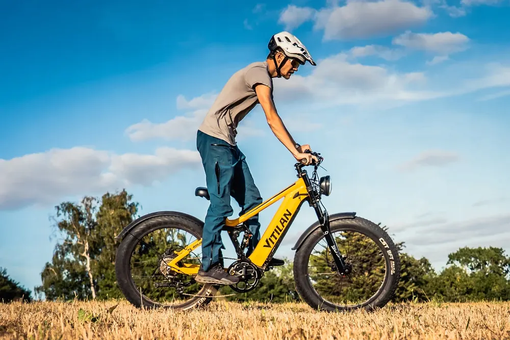 VITILAN T7 PRO e-bike preassembled e regolato con batteria 52V 20AH