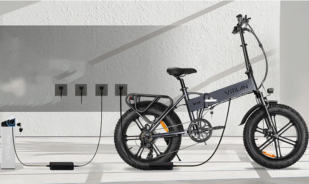 VITILAN V3 2.0 Bici Elettrica Pieghevole image 5